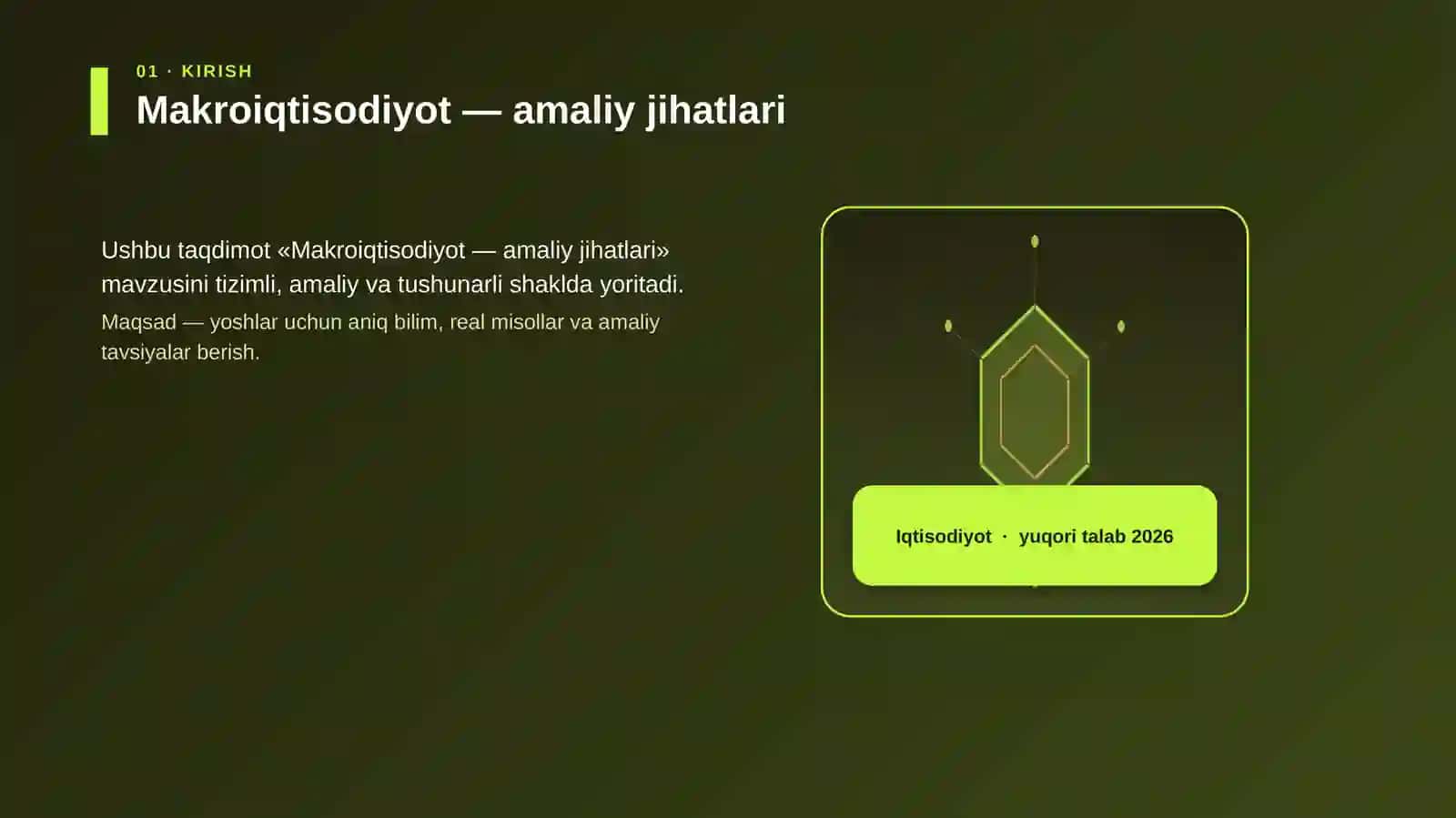 Makroiqtisodiyot — amaliy jihatlari 3