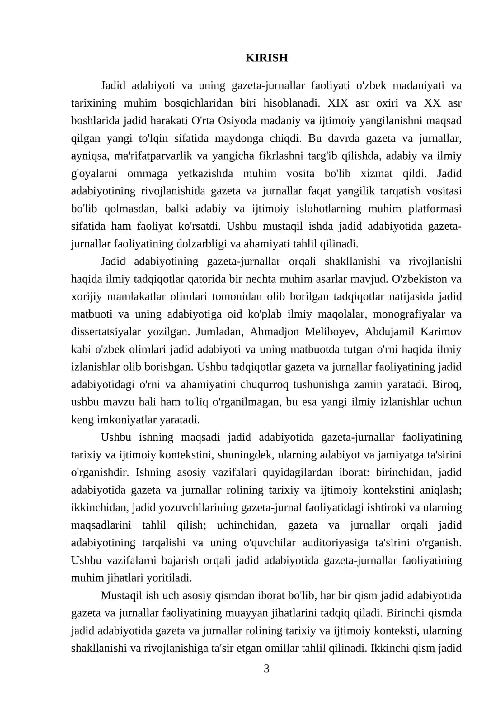 NODIRNING DINSHUNOSLIK FANIDAN TAYYORLAGAN MUSTAQIL ISHI 3