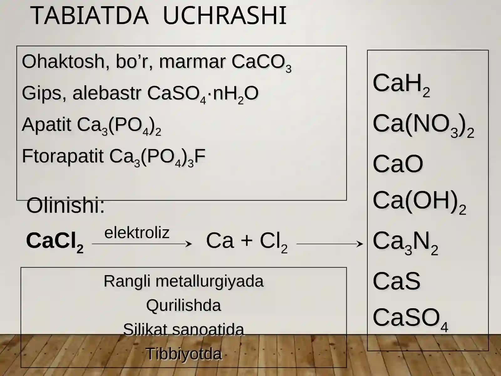 Magniy va kalsiy 3