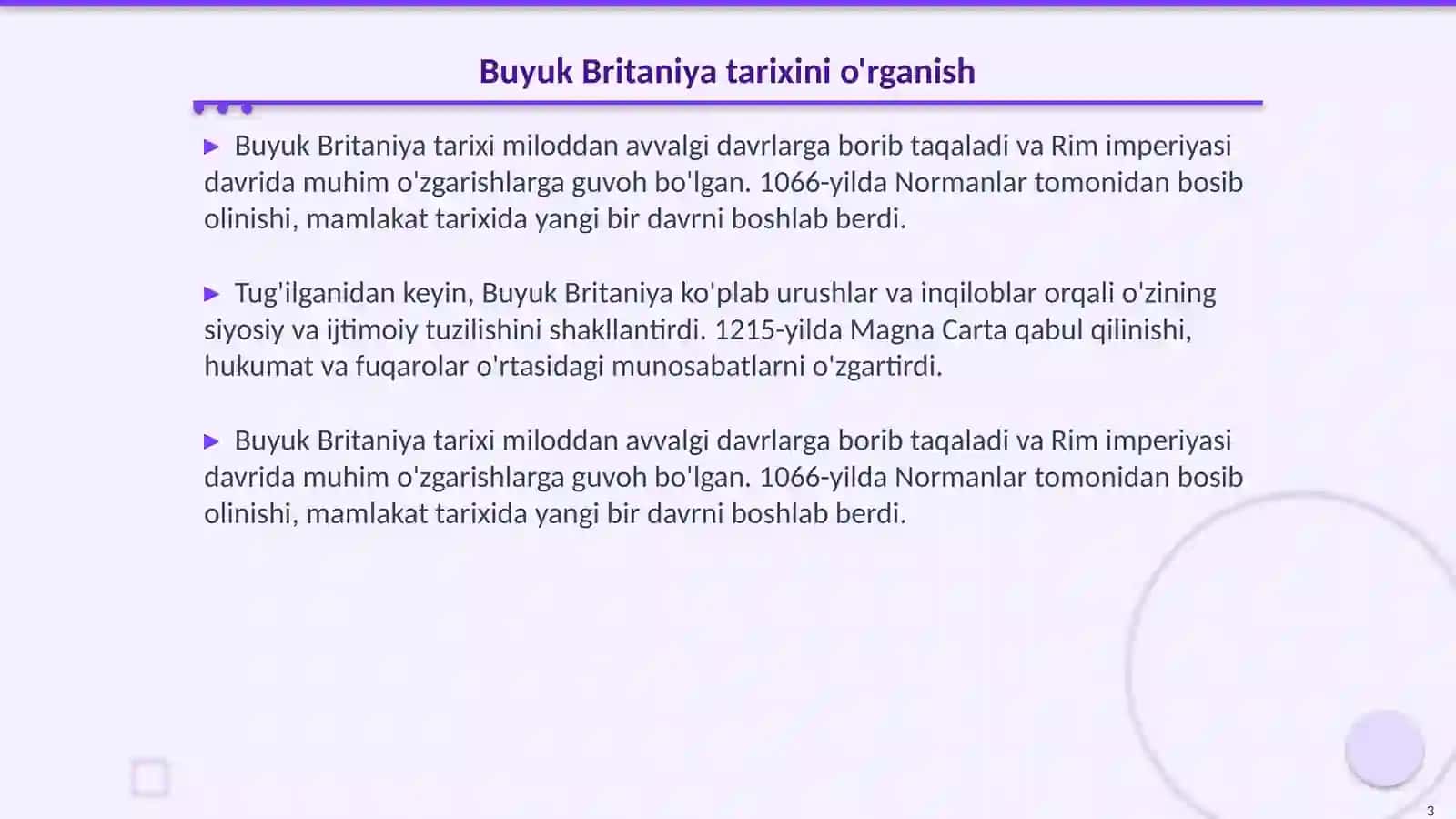 Buyuk Britaniya tarixi, iqlimi va sanoati 3