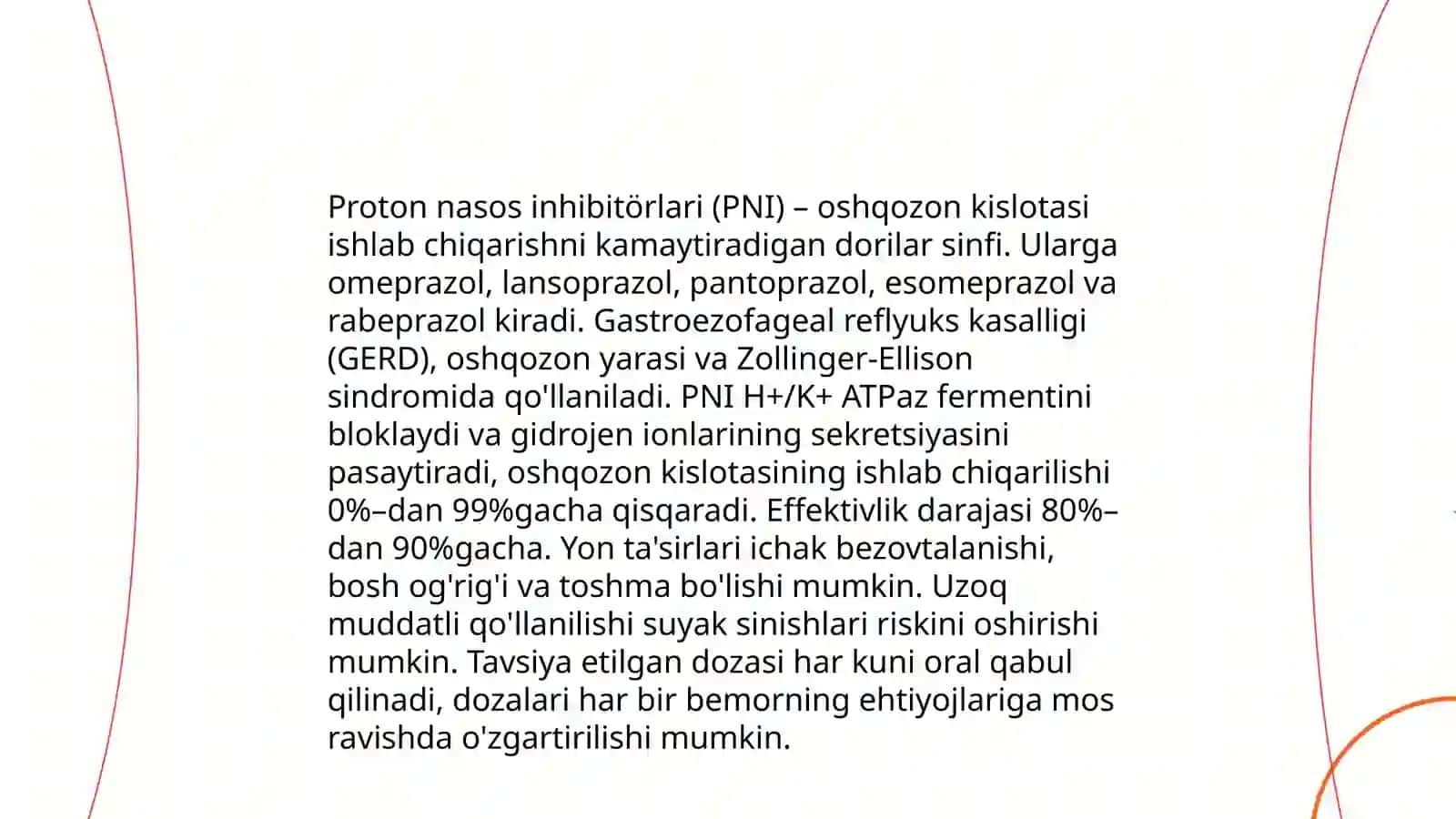 Meda va 12barmoq ichak yarasini davolashda qollaniladigan dori vositalar 3