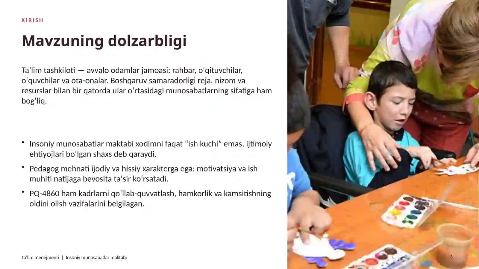 Insoniy munosabatlar maktabi va uning taʼlim tashkilotlarini boshqarishdagi oʻrni 3