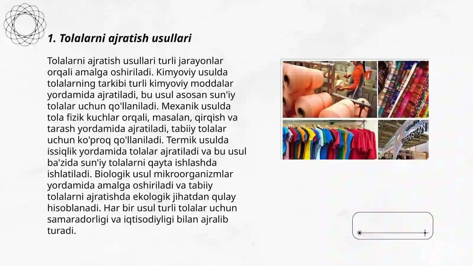 Tolalarni bir-biridan ajratish 3