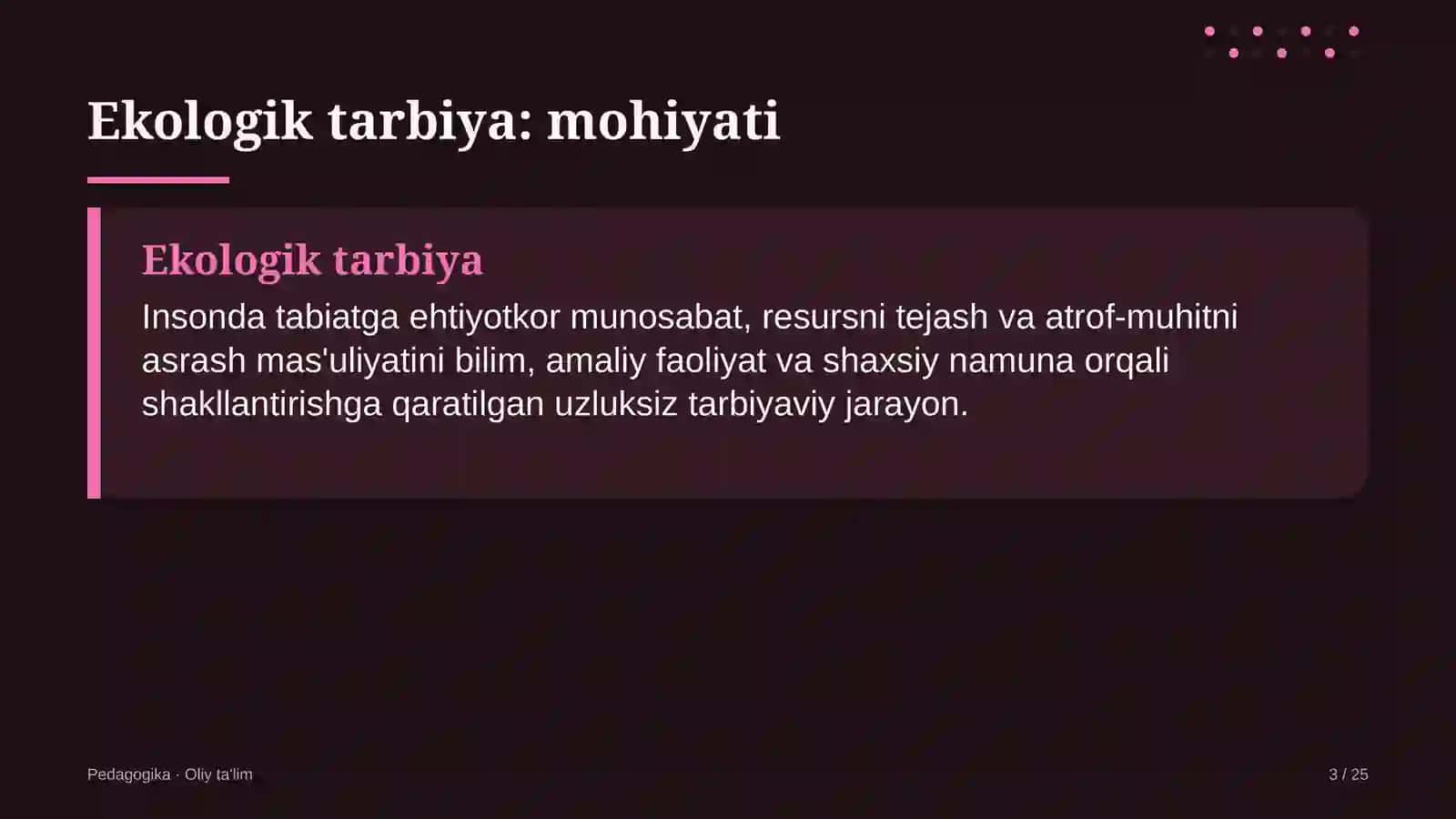 mikromoliya tashkilotlarida ekologik tarbiya 9284 3