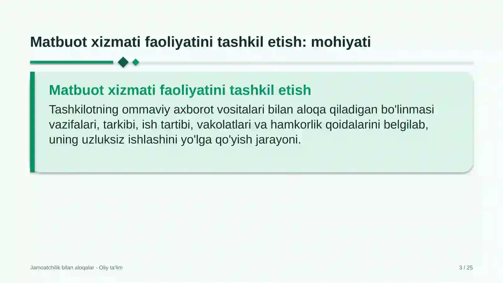 g'aznachilik tizimida matbuot xizmati faoliyatini tashkil etish 5392 3