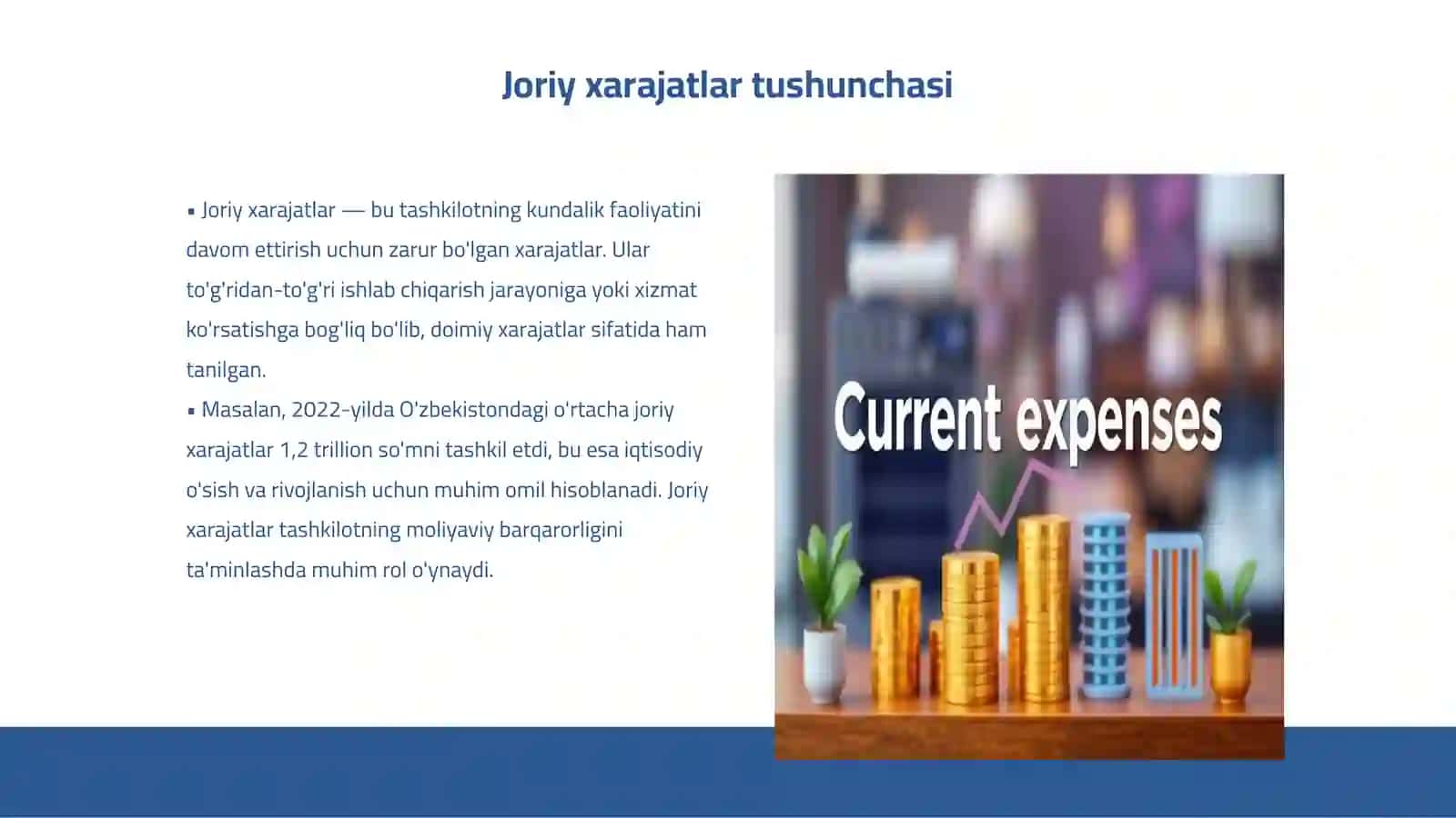 Joriy xarajatlarni aniqlash 3
