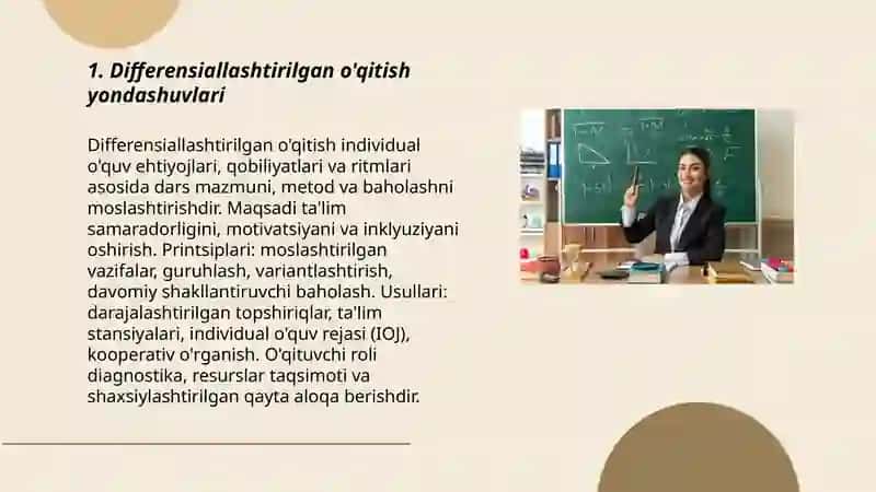 Umumiy o'rta ta'lim maktablarida o'qitish jarayonlarini tashkil etishga doir zamonaviy yondashuvlar 3