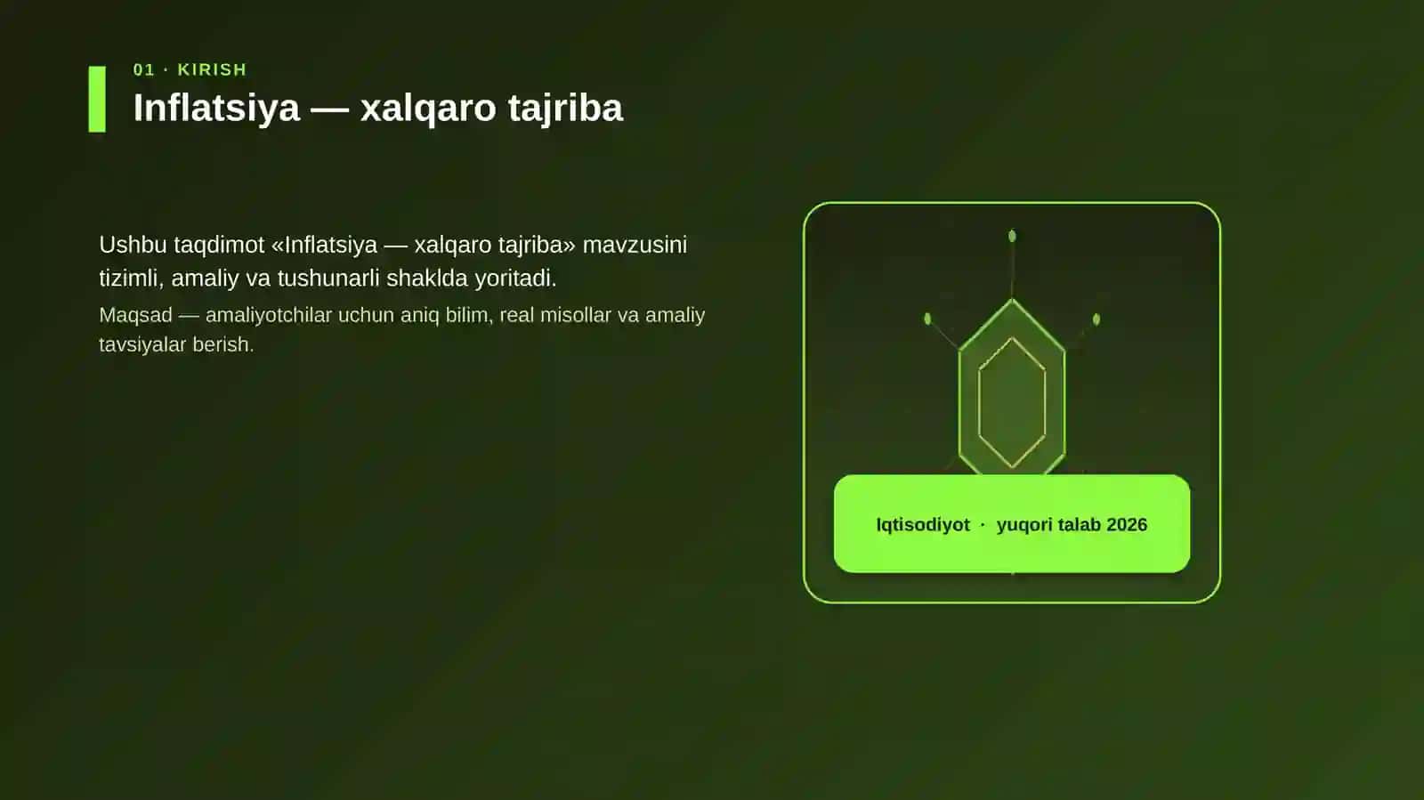 Inflatsiya — xalqaro tajriba 3