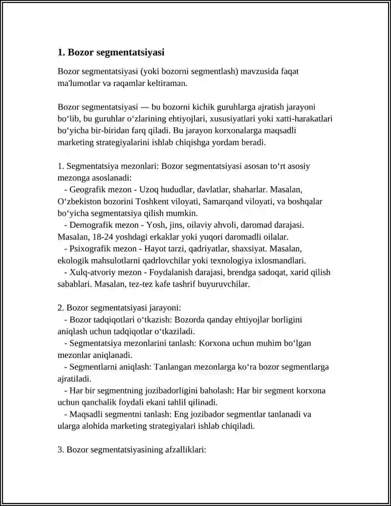 MARKETING STRATEGIYASI 3