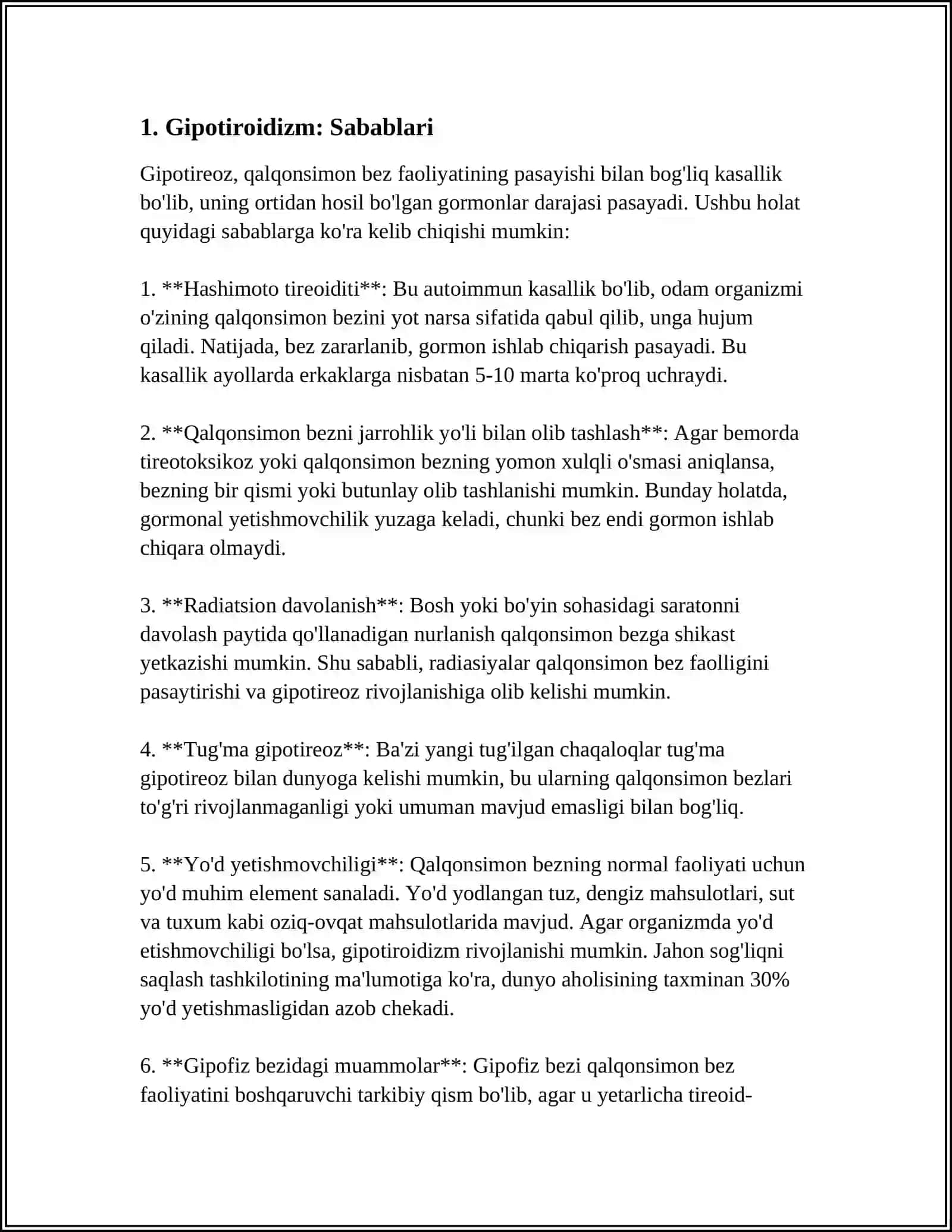 HYPOTHYROIDISM VA HYPERTHYROIDISM 3