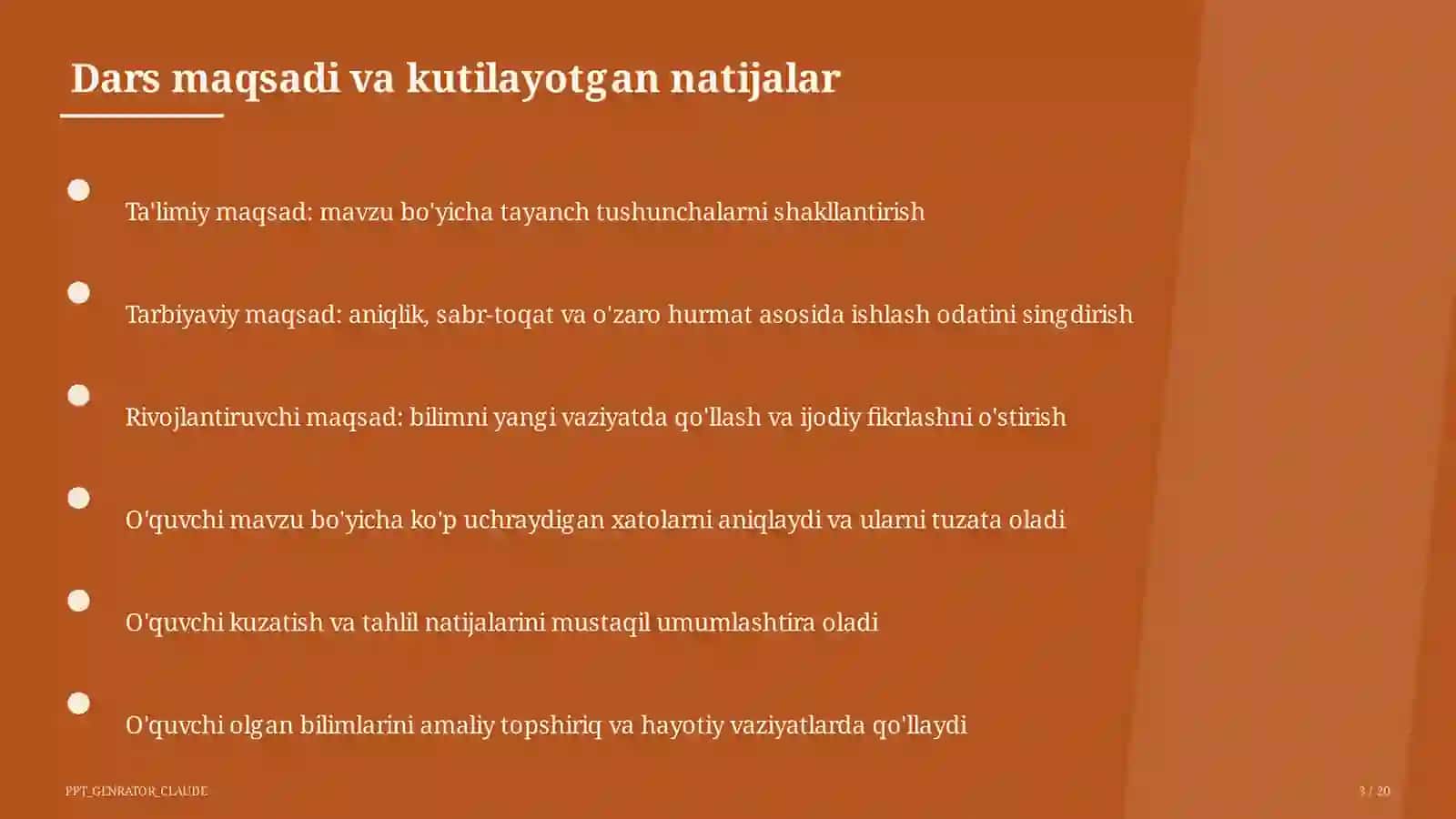 Hayvonlarning turlari: sutemizuvchilar, qushlar, baliqlar (3-sinf) 3