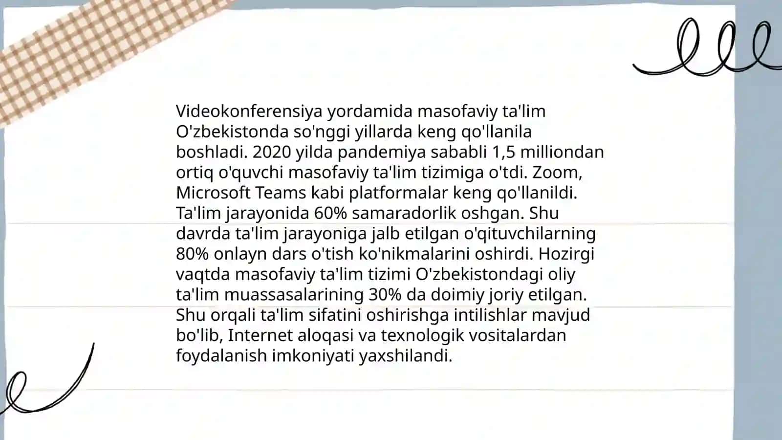 Ta'lim jarayonida videokonferensiylar 3