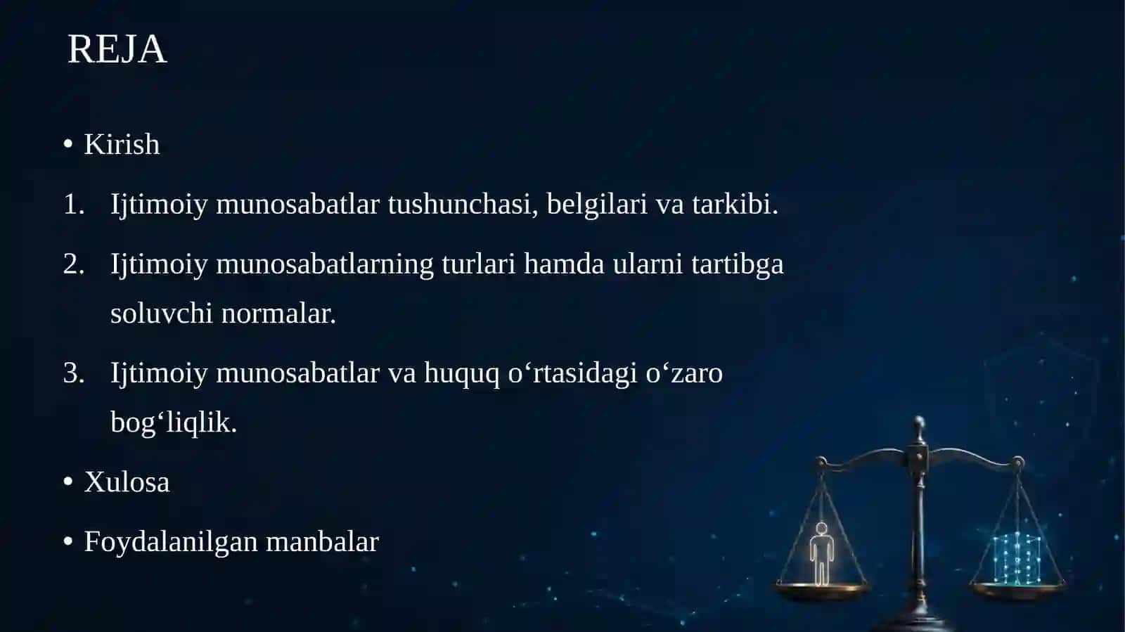 Ijtimoiy munosabatlar tushunchasi 3
