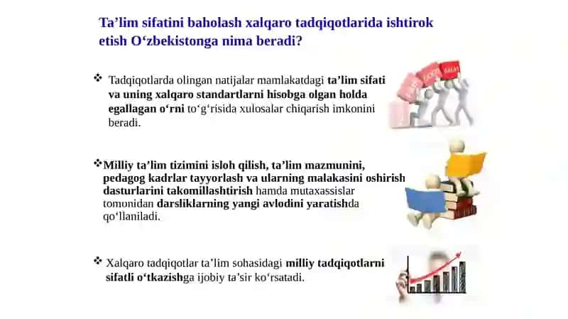 PIRLS va TIMS ta'lim sifatini Xalqaro monitoringi 3