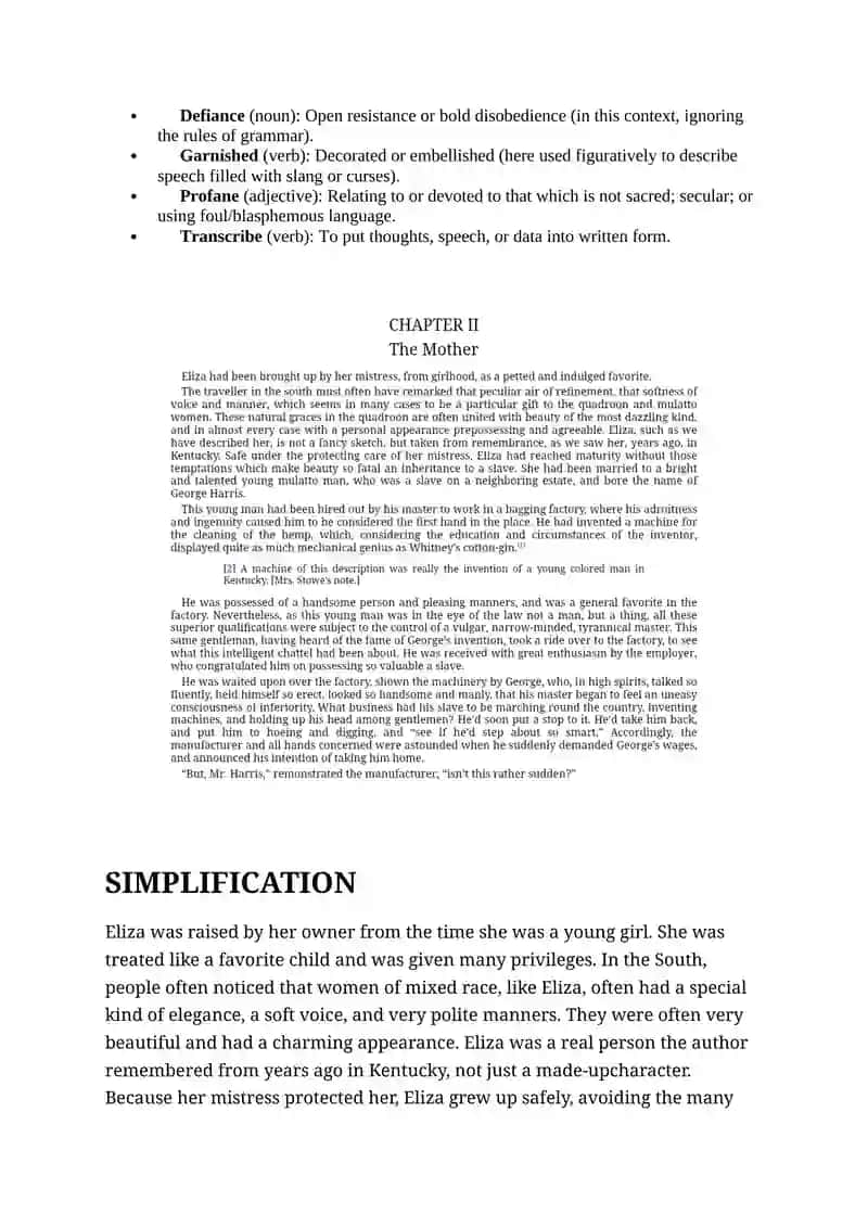 Creating evaluation materials 3