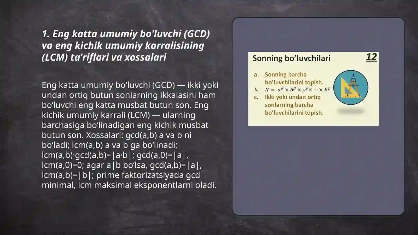 Toshova Oltinoyning Matematika va Uni Oʻqitish Metodikasi 3