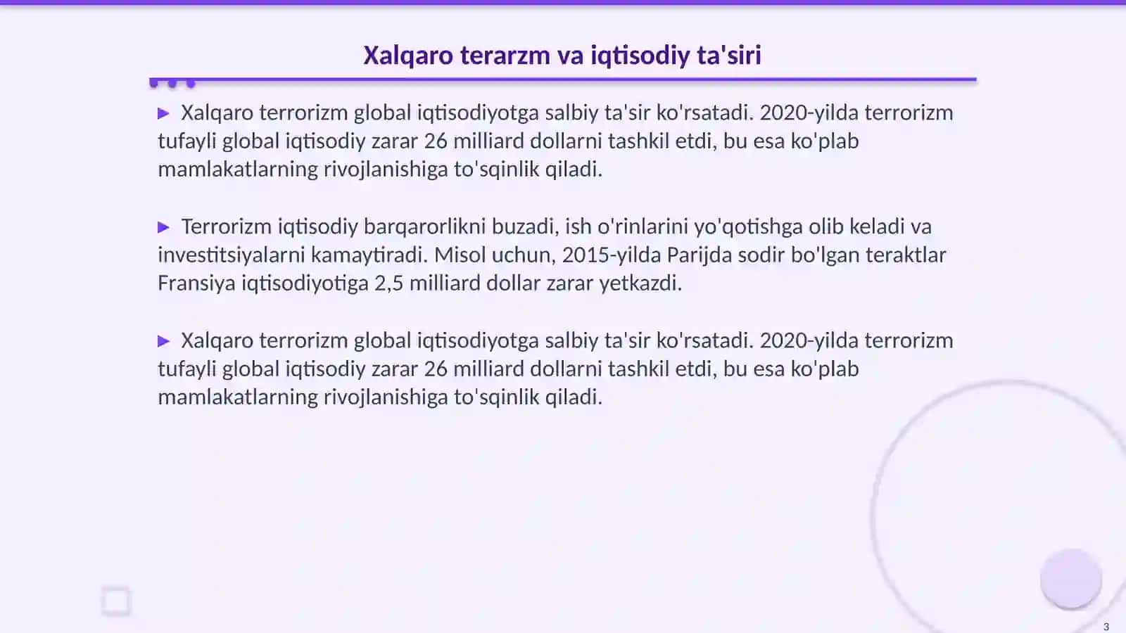 Xalqaro terarzmning moliyaviy va iqtisodiy manbalari 3