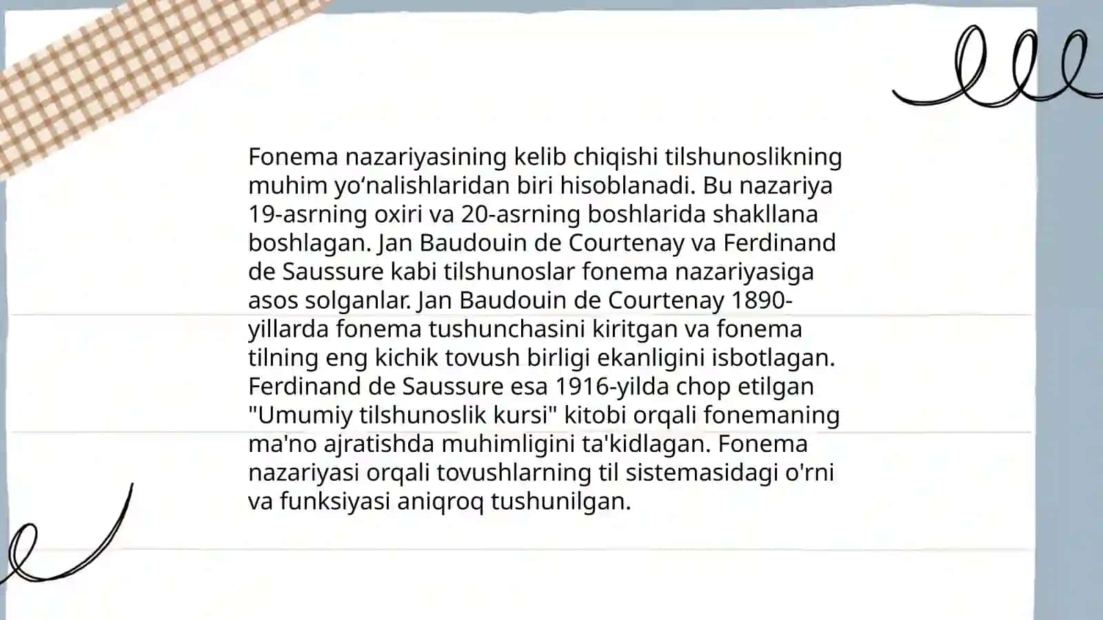 Fonema nazariyasi tarixi 3