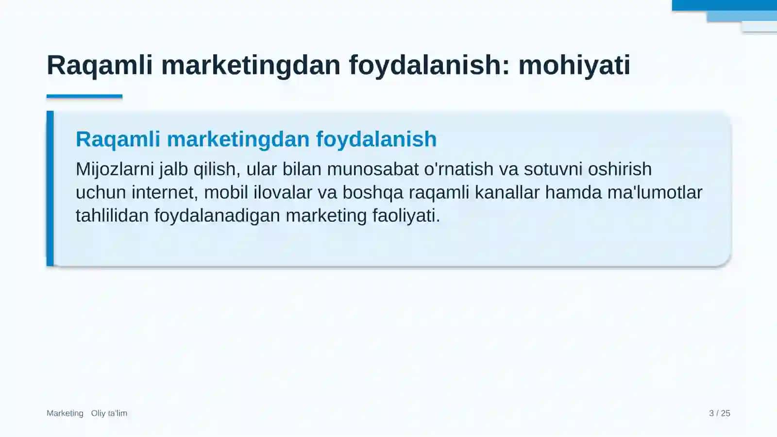 Elektronika do'konlarida raqamli marketingdan foydalanish 3