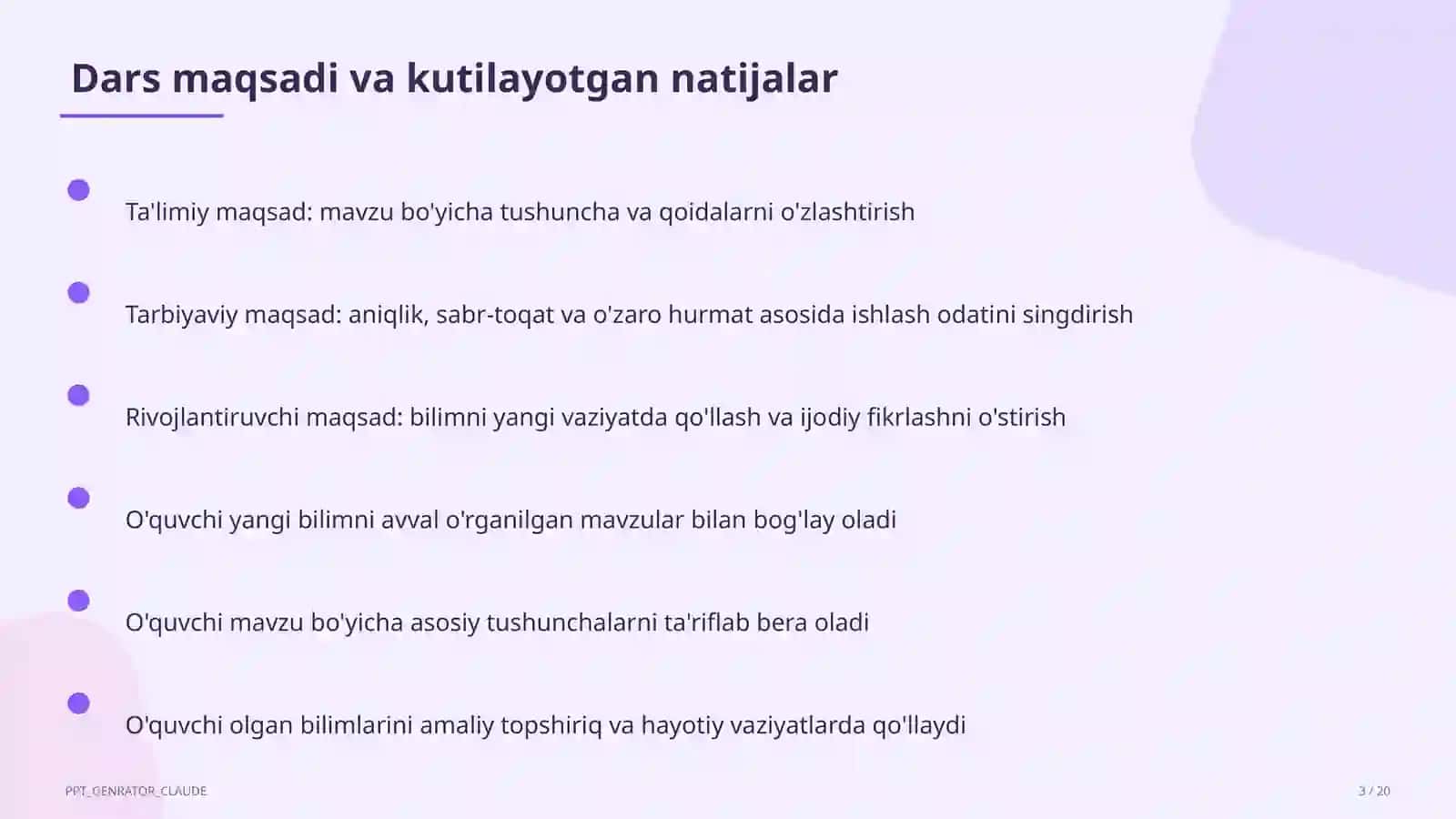 Rus tilida jo'nalish va o'rin-payt kelishigi (5-sinf) 3