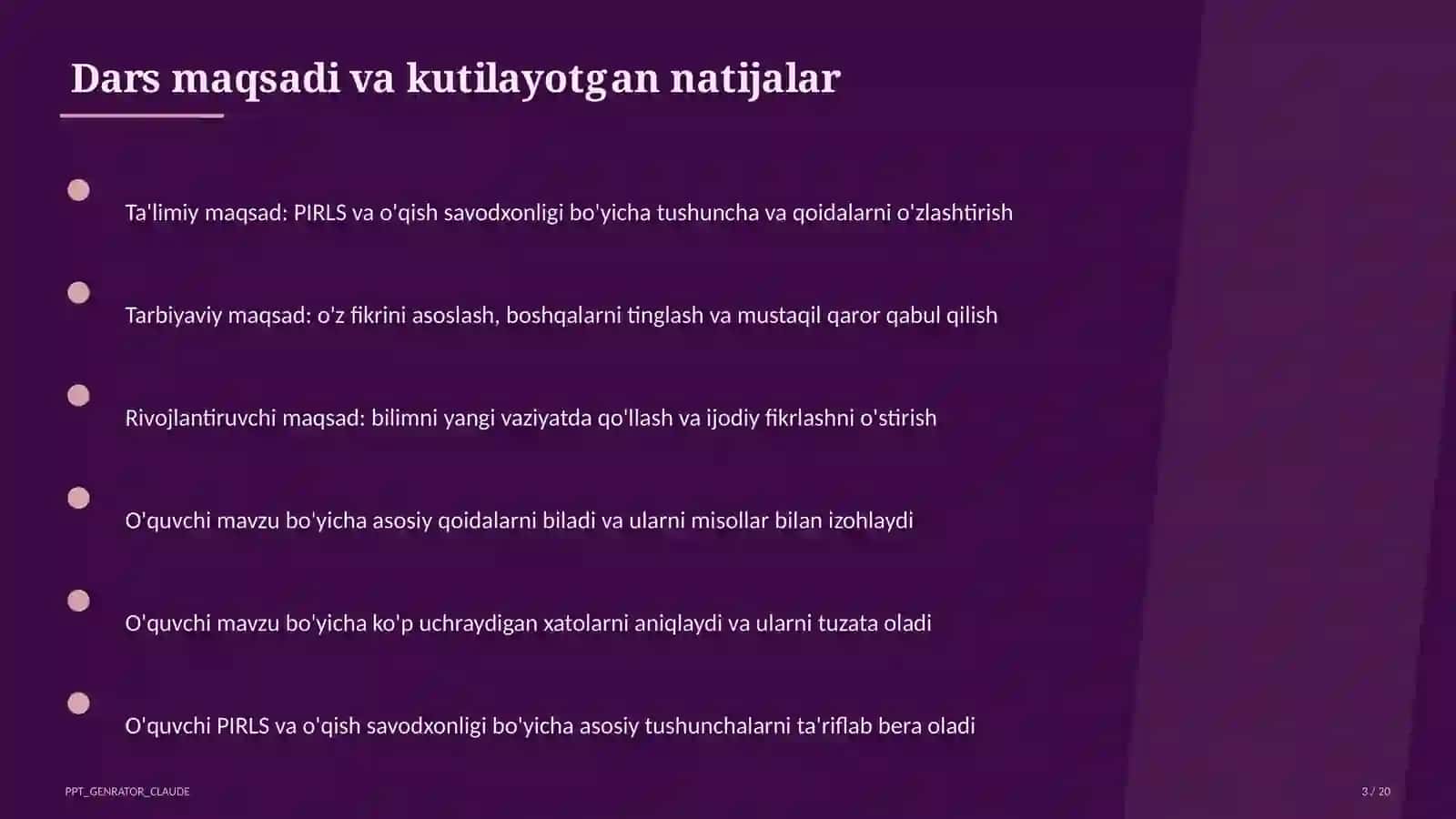 PIRLS va o'qish savodxonligi 3