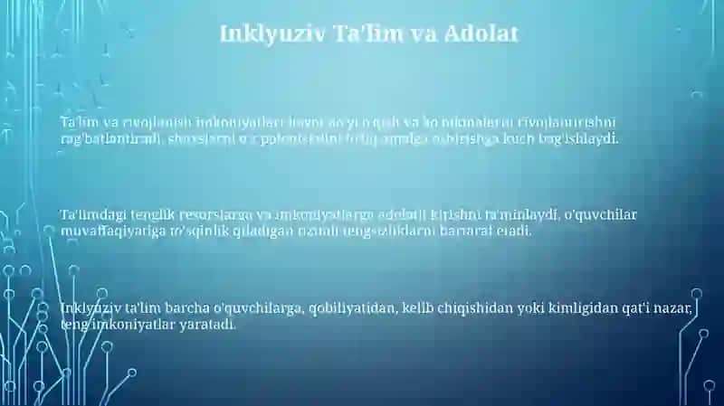 O'sish va rivojlanishning umumiy imkoniyatlari 3