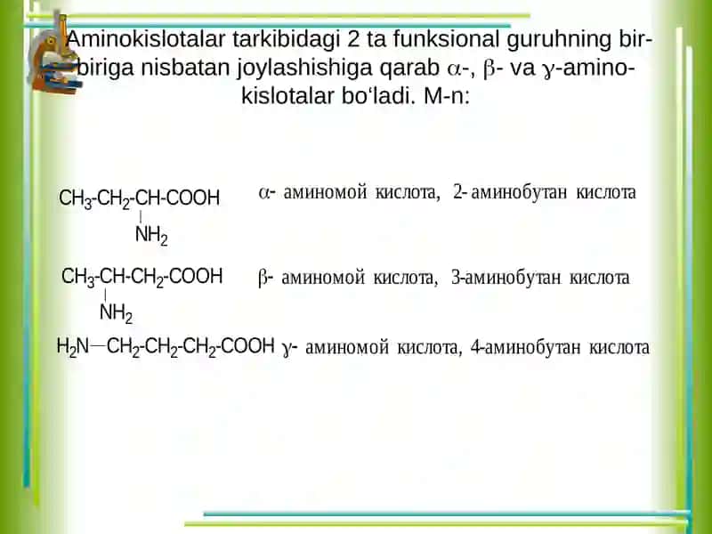 Aminokislotalarni ajratib olishDavronova Sevinch 3