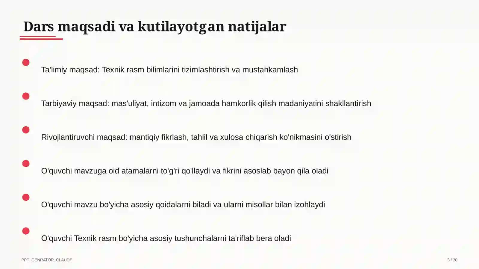 Texnik rasm (8-sinf) 3