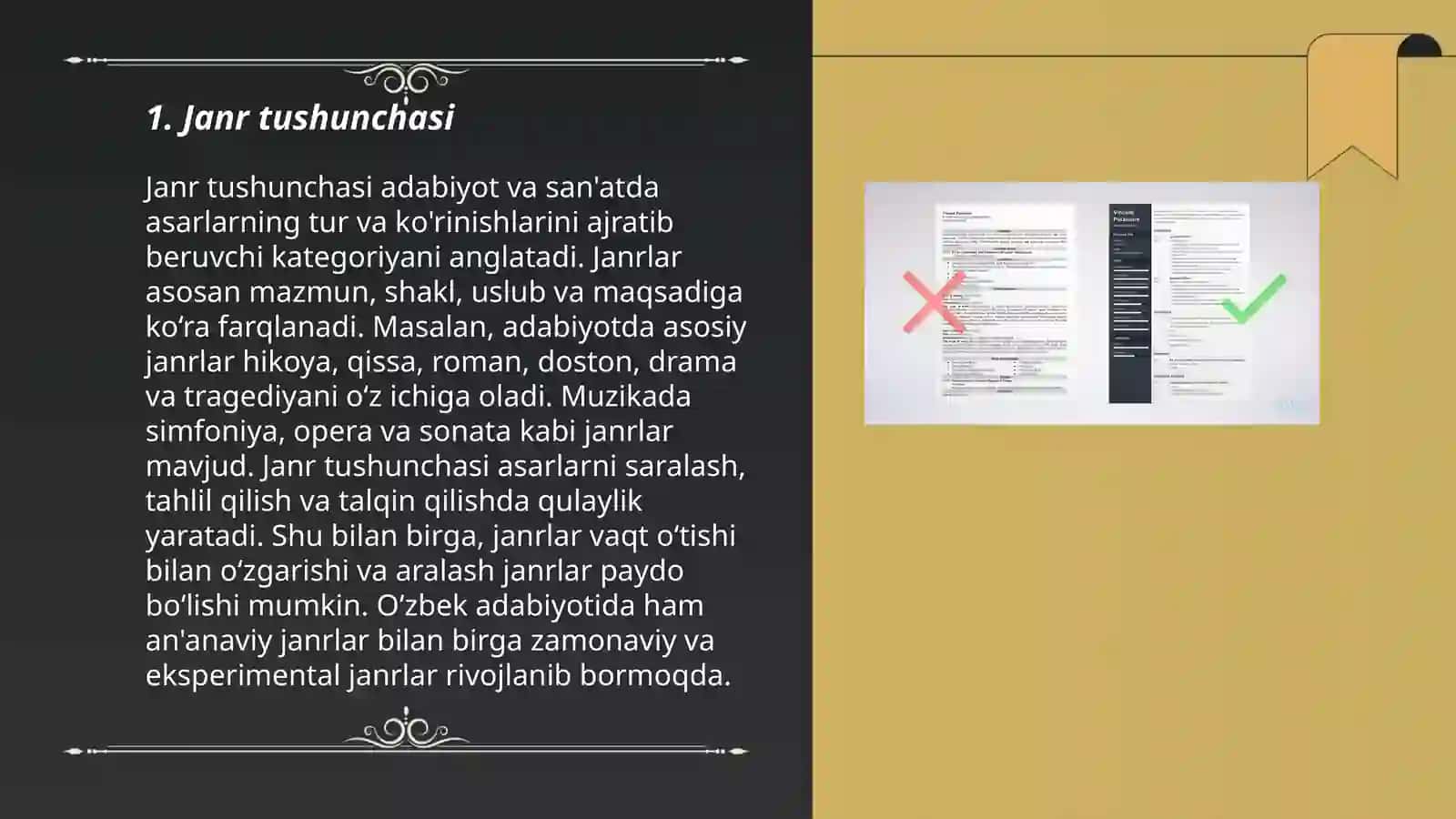 Xat Janri haqida prezentatsiya tayyorlash kerak 3