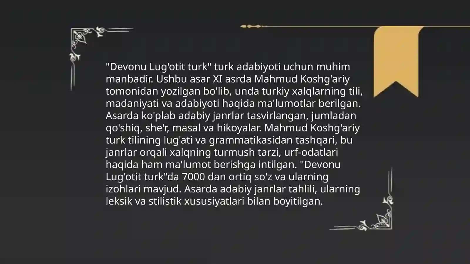 Devonu Lug'otit turk 3