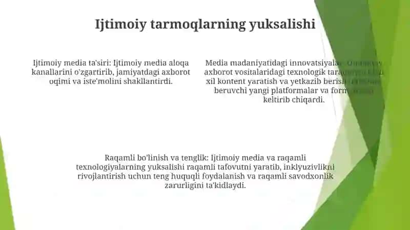Mediya Madaniyatida Inavatsion Texnologiyalar 3