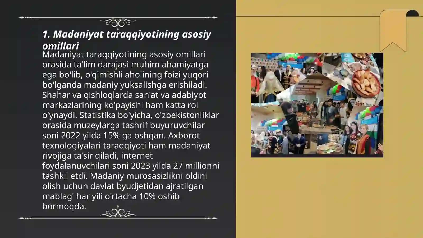 Madaniyat taraqqiyotining asosiy qonuniyatlari 3