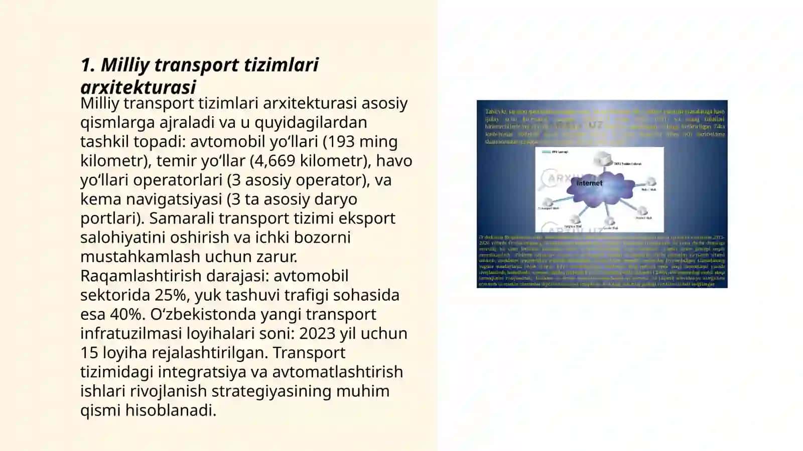 Milliy transport tizimlari arxitekturasi 3