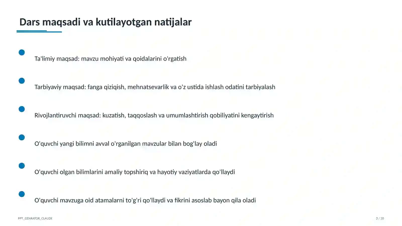Loyihaga asoslangan ta'lim (PBL) 3