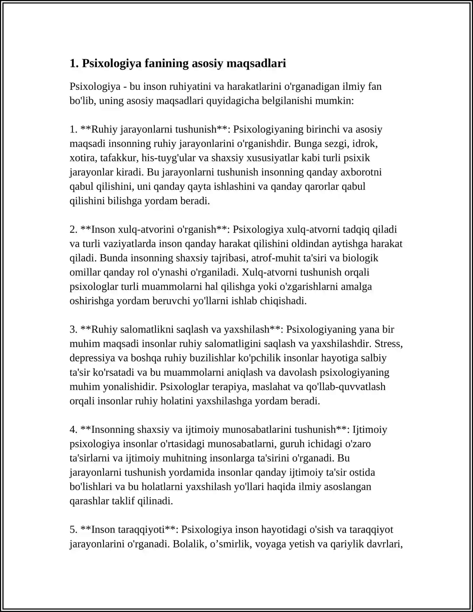 PISIXALOGIYA FANINING MAQSAD VA VAZIFALARI 3