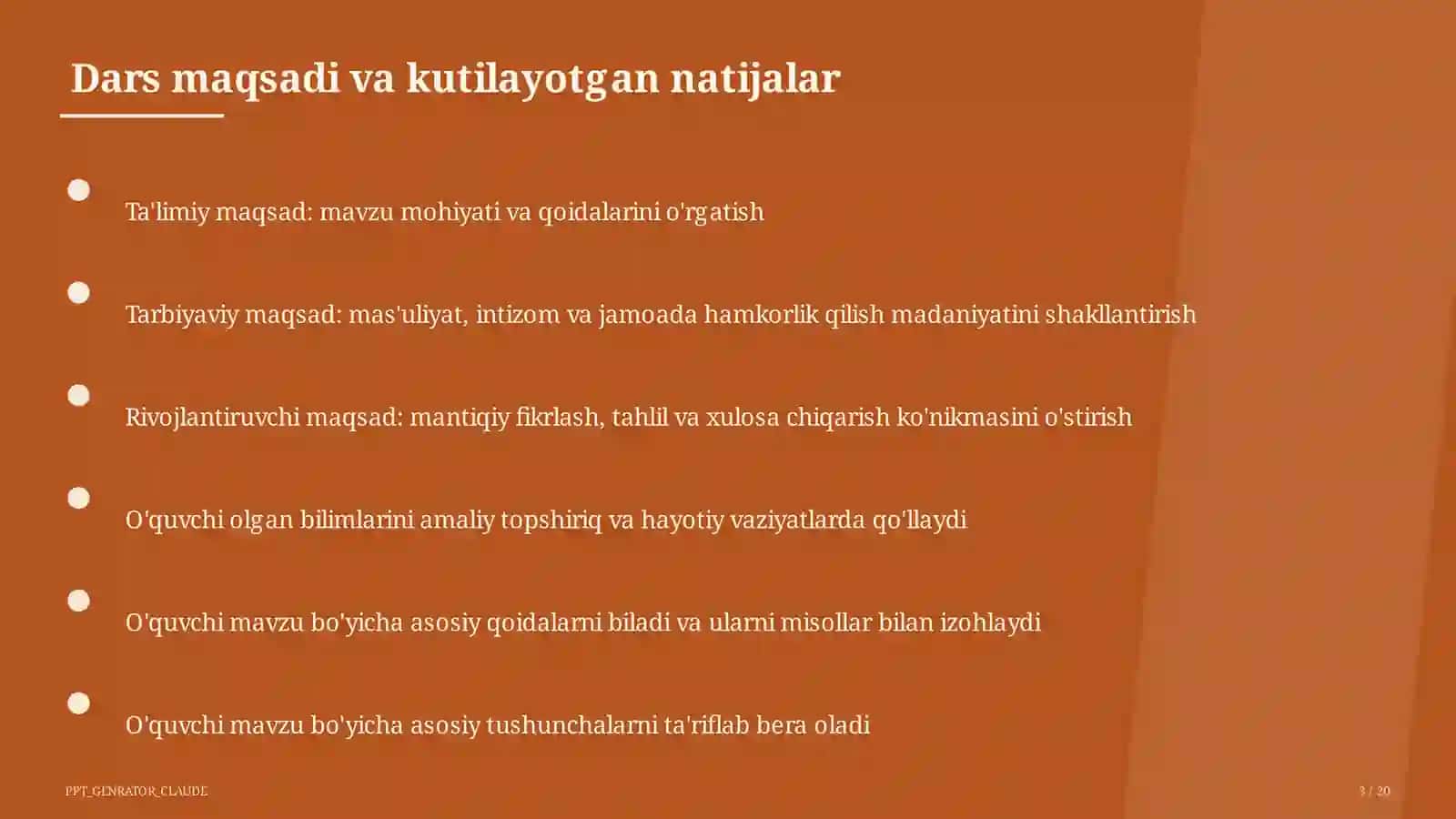 Turkiston XIX asr oxiri - XX asr boshida (9-sinf) 3