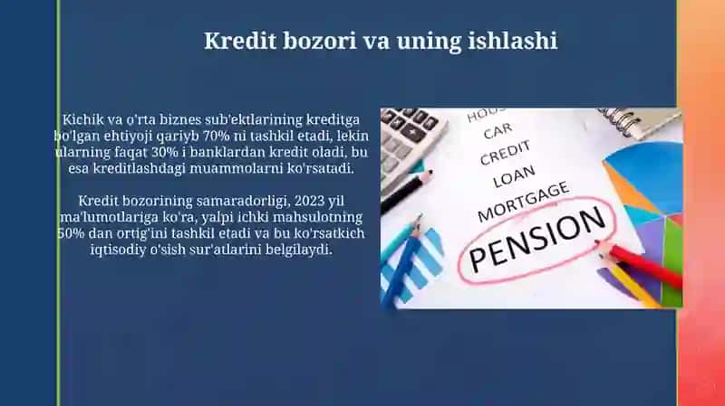 Kreditning mohiyati, shakllari va ularning xususiyatlari 3