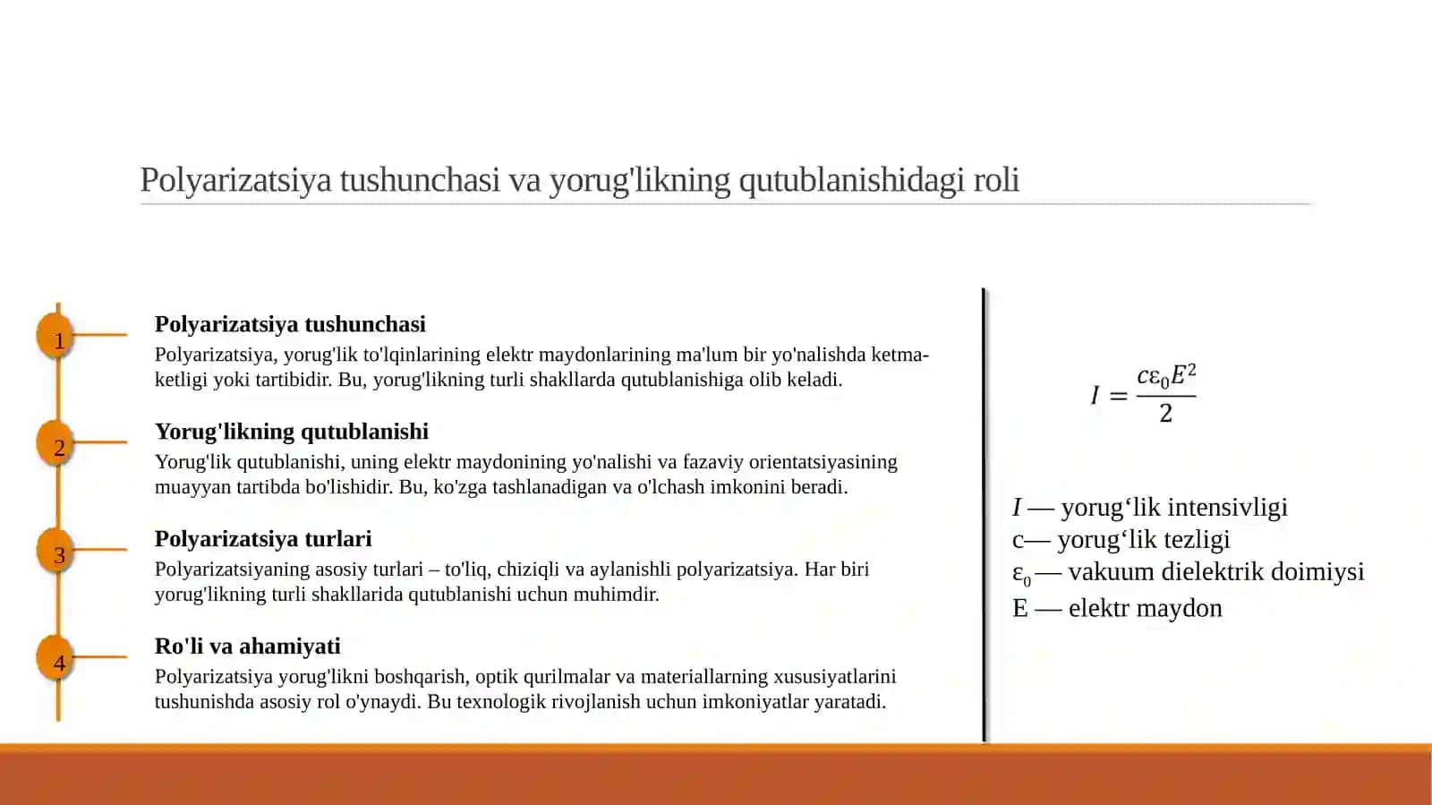 Yorug'likning qutublanishi 3