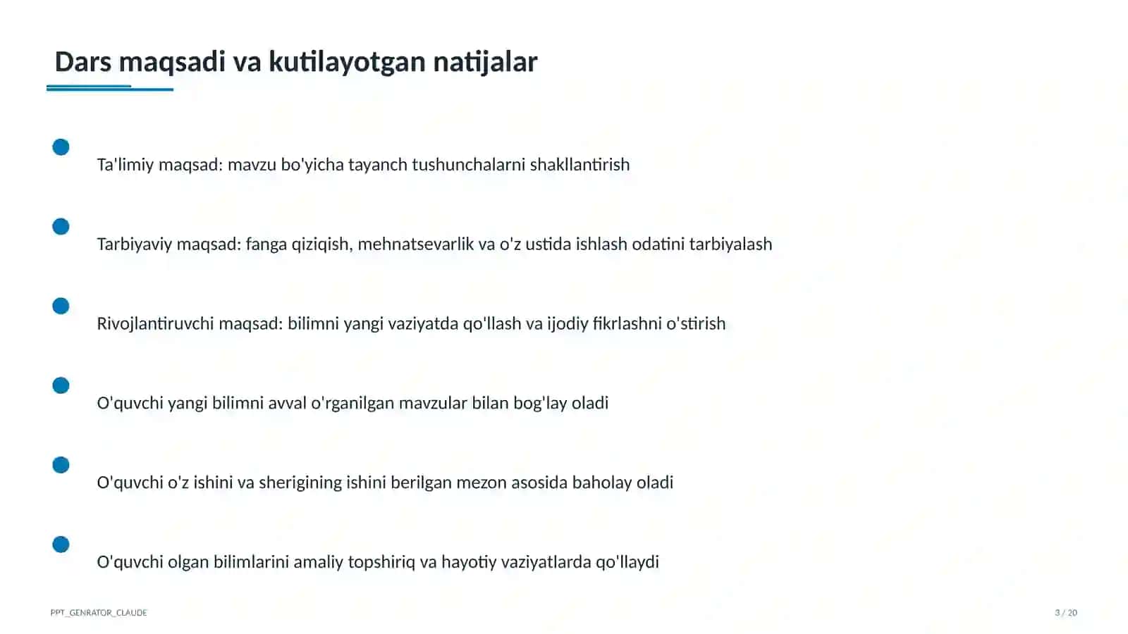 Ranglar dunyosi: asosiy ranglar (1-sinf) 3