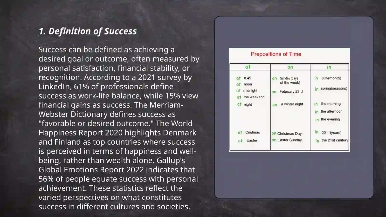 Success is the main key of our life 3