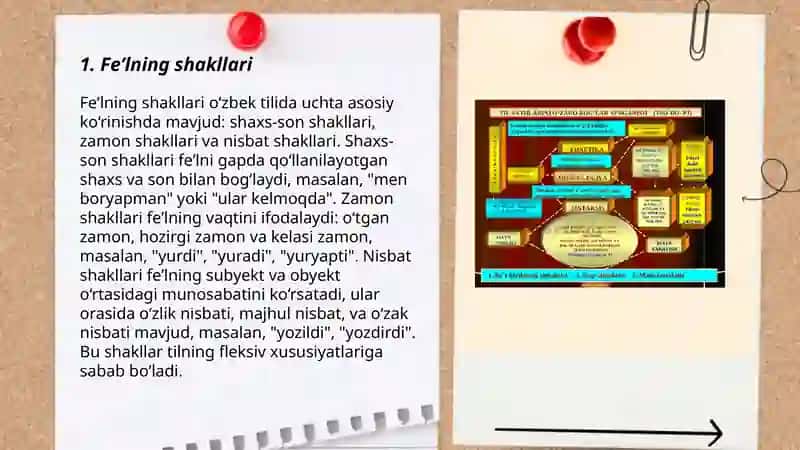 Feʼl va Ravish soʻz turkumlari 3