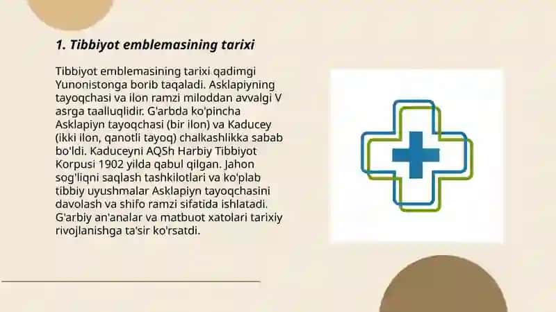 Tibbiyot emblemalari 3