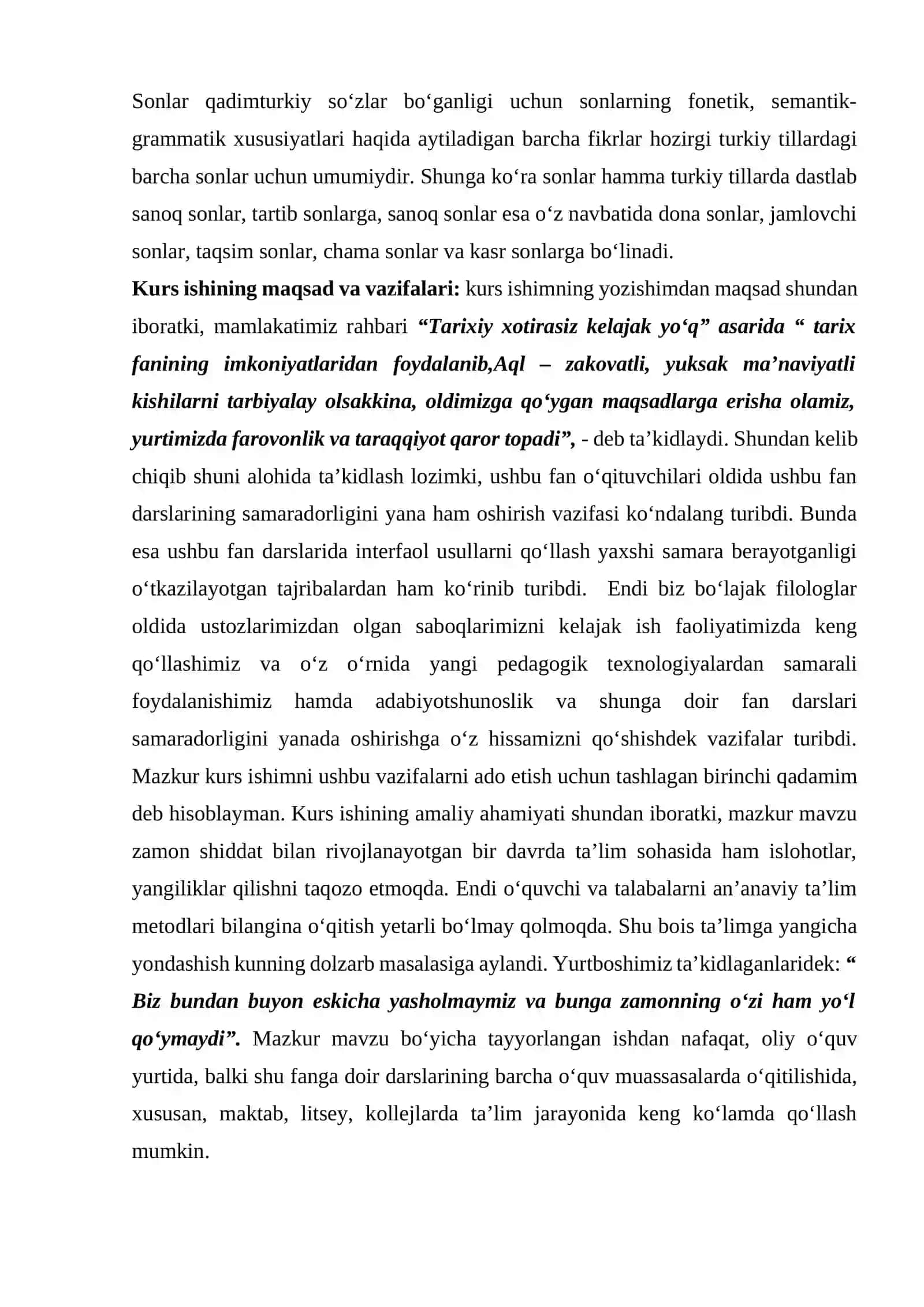 Turkiy tillarda son so‘z turkumi 3