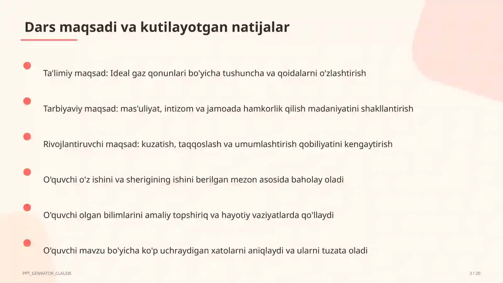 Ideal gaz qonunlari (10-sinf) 3