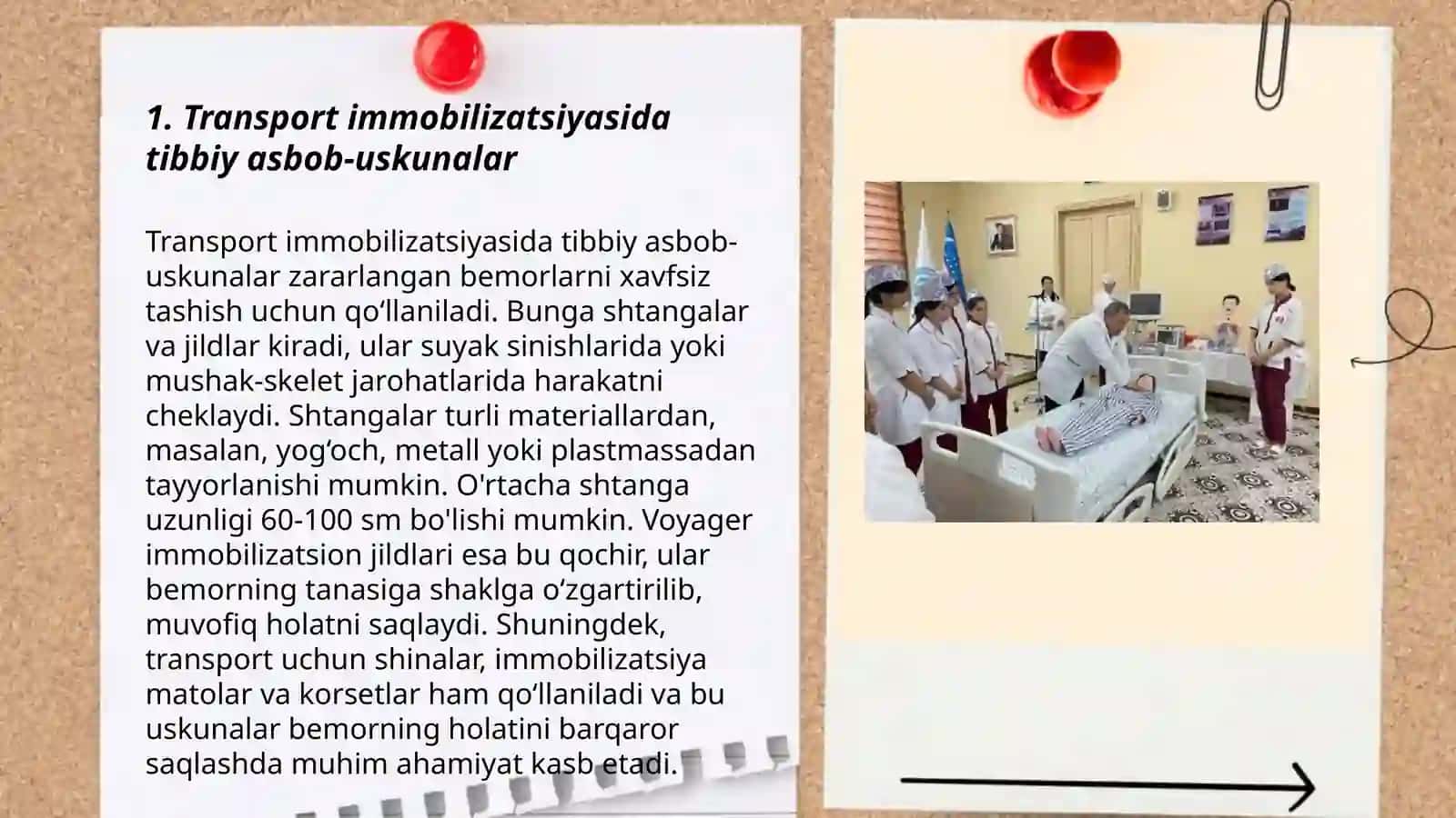 Transport imabilizatsiyasiyasida hamshiralik parvarishi 3