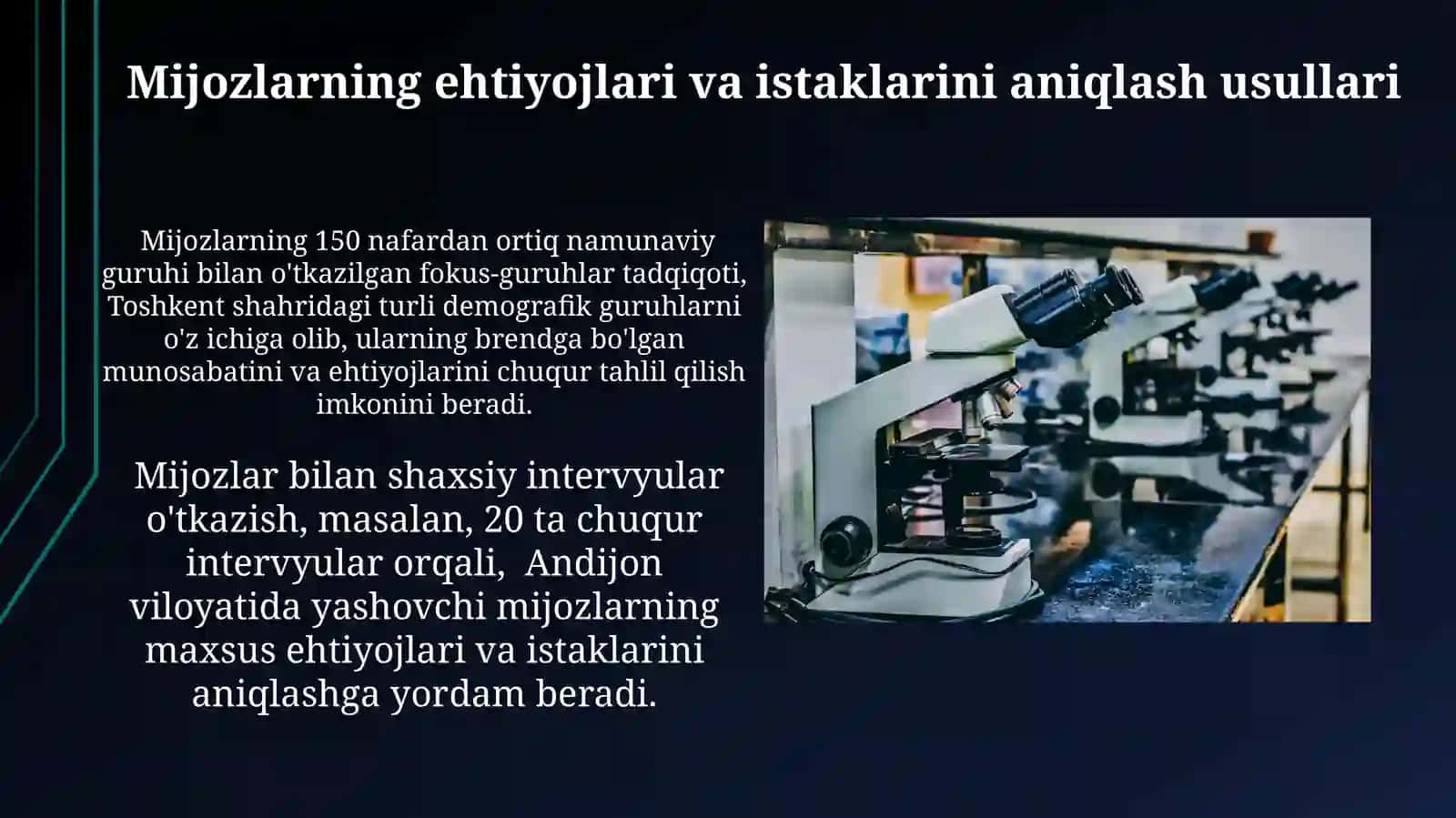 Brendni tadqiq qilishga qanday marketing tadqiqotlaridan foydalanishni taklif etasiz va nima uchun 3