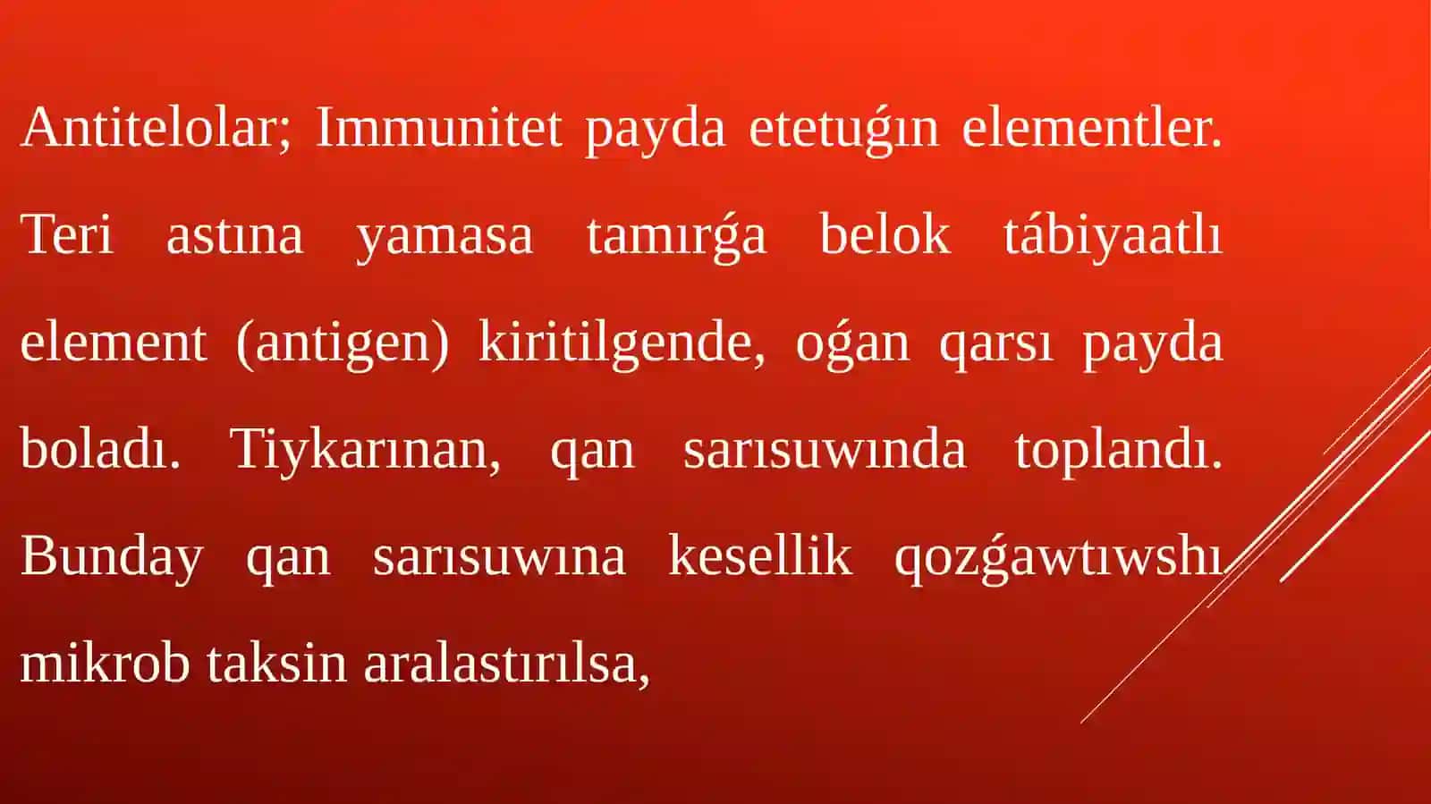 Nurlaniwshi antitelolar usiliniń virusologiyada qollaniliwi 3