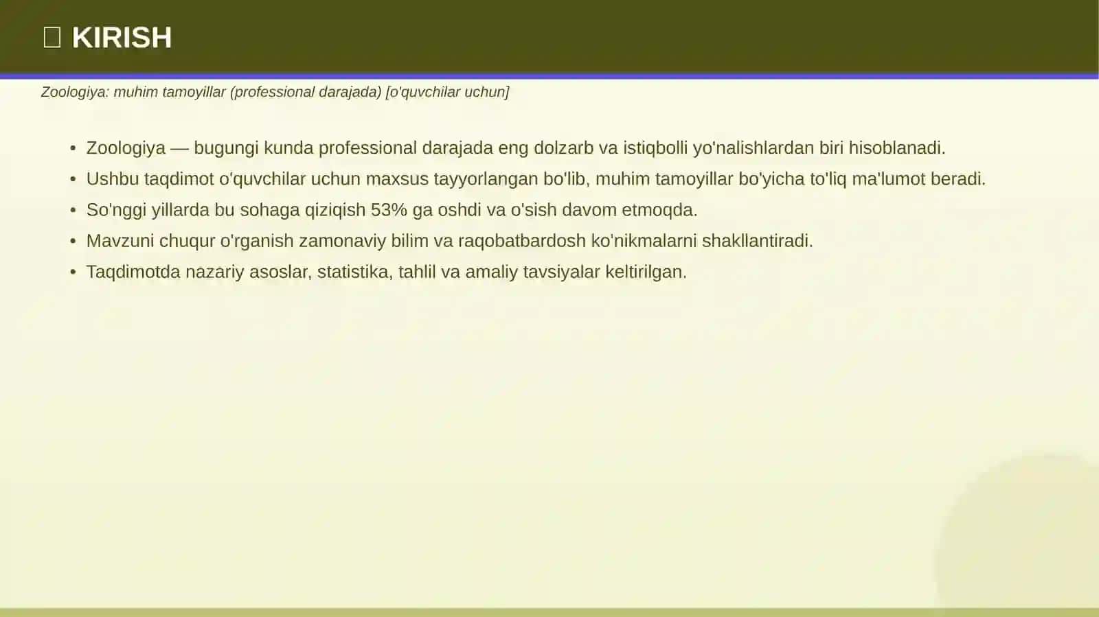 PROFESSIONAL TAQDIMOT • 2026 3