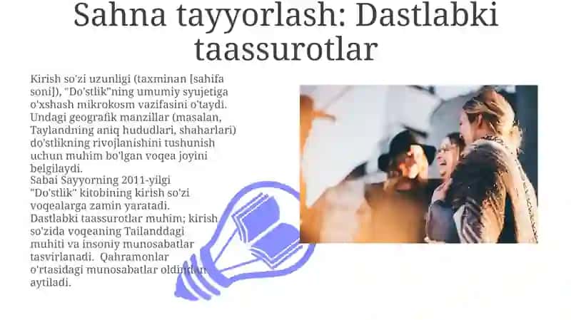 Sabai Sayyorning 2011-yilgi "Do'stlik" kitobi 3