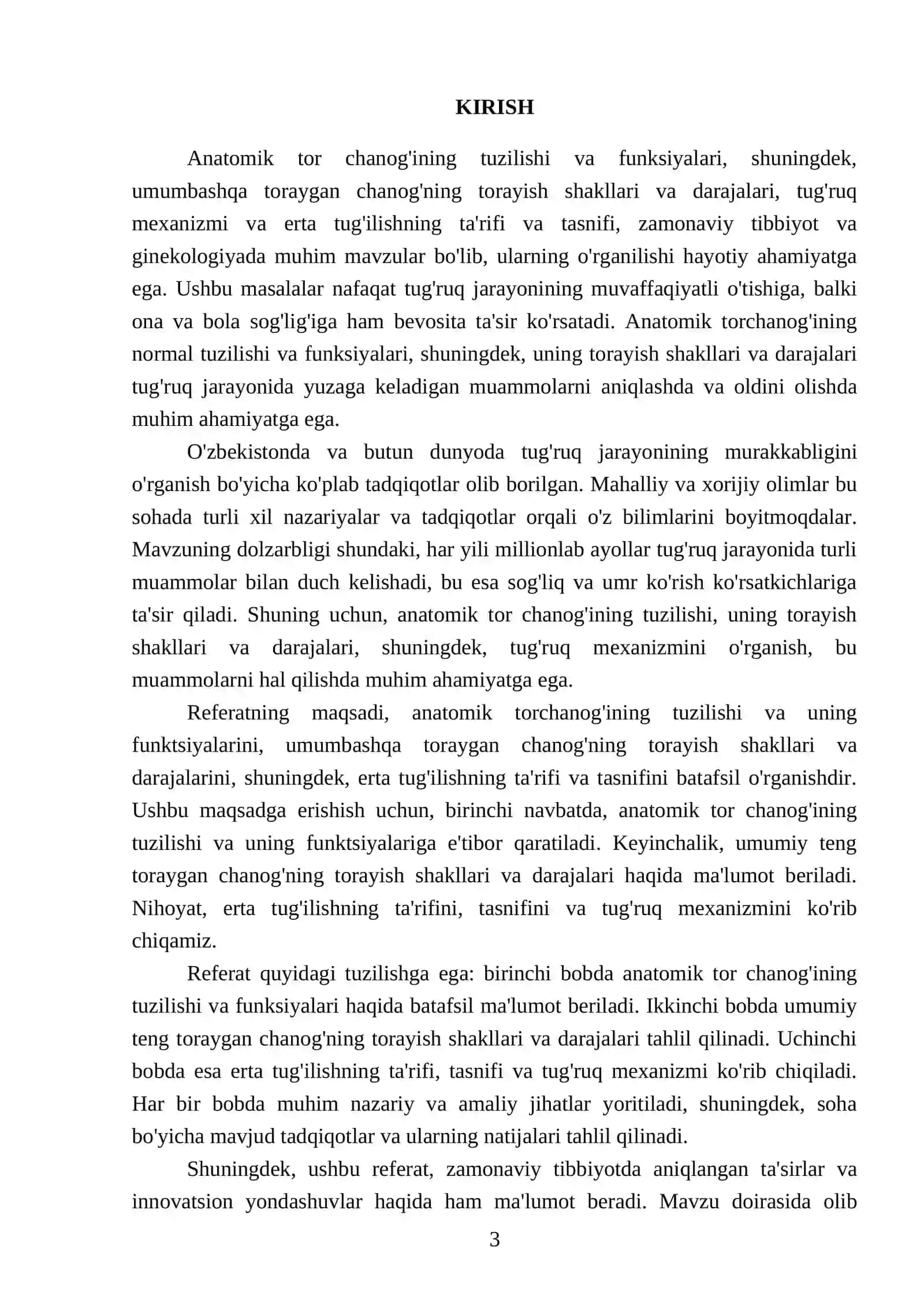 Anatomik tor chanog 3